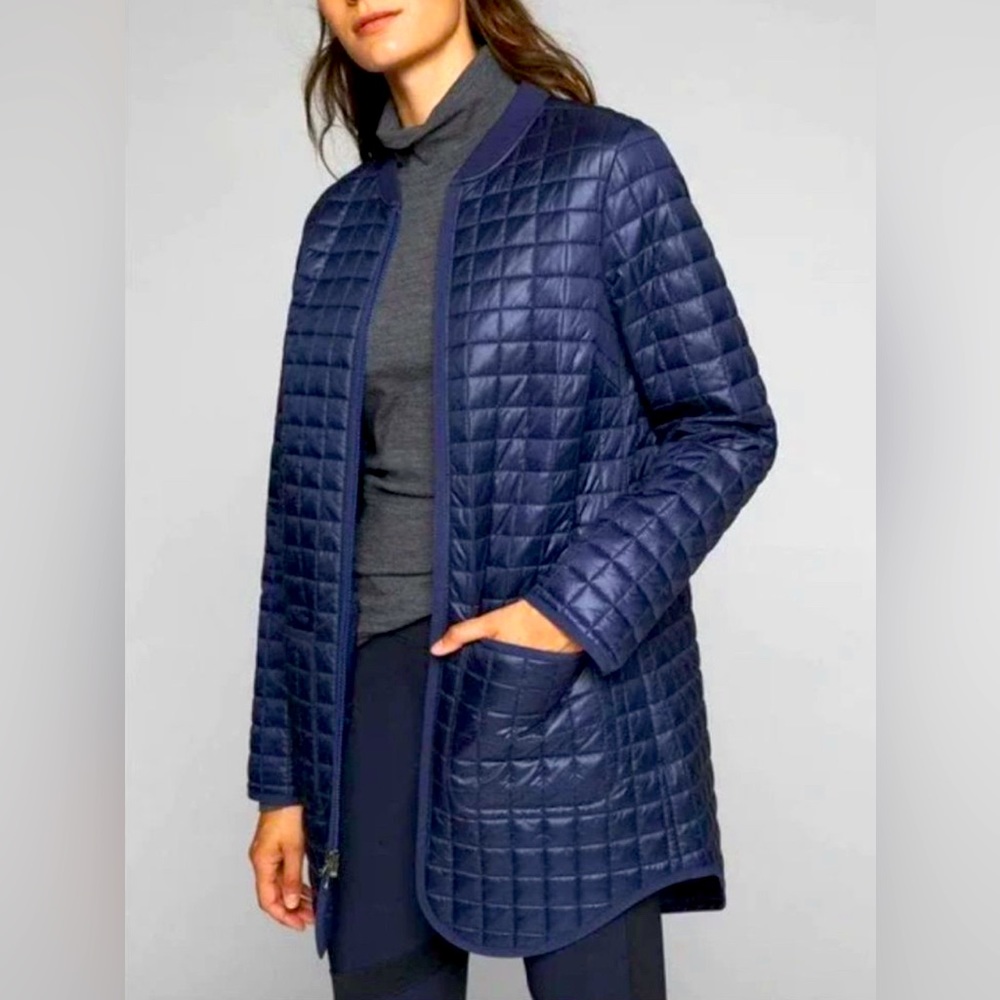 ATHLETA Navy Blue Grandview Primaloft Shell
Quilted Jacket | XL